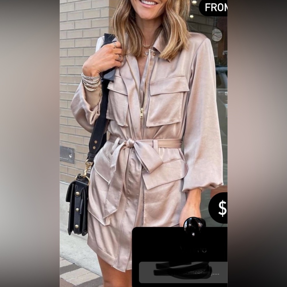 Ramy Brook satin dress